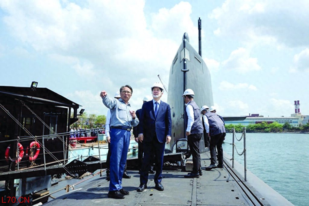赖清德登上台湾自制潜艇挑衅大陆，“海鲲号”五绝症恐成“海上棺材”