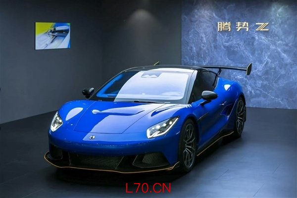 比亚迪又一款超级跑车！腾势Z“黑武士”实车曝光 