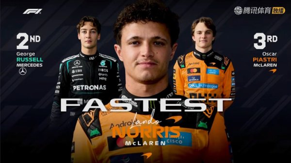 F1巴塞罗那大奖赛二练成绩出炉