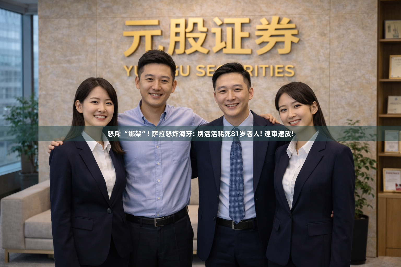 怒斥 “绑架”! 萨拉怒炸海牙: 别活活耗死81岁老人! 速审速放!